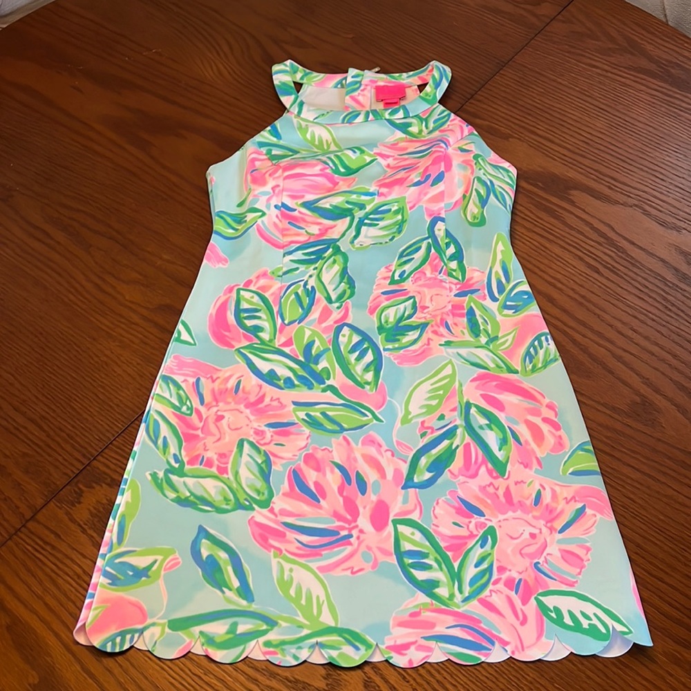 Lily Pulitzer Girls Sophelia shift dress size 12, PERFECT condition